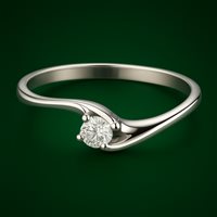 Anillo Namuri Mujer Basic in Oro blanco Diamante SB2525-02